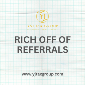 Rich OFF Of Referrals