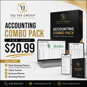Y & J Tax Group’s Accounting Combo Pack